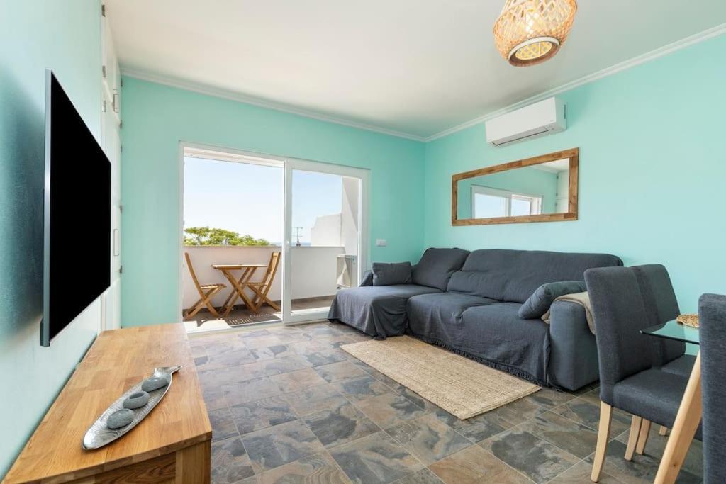 New Beach Flat With Top View - 3 Min To Sea In Luz Exteriör bild