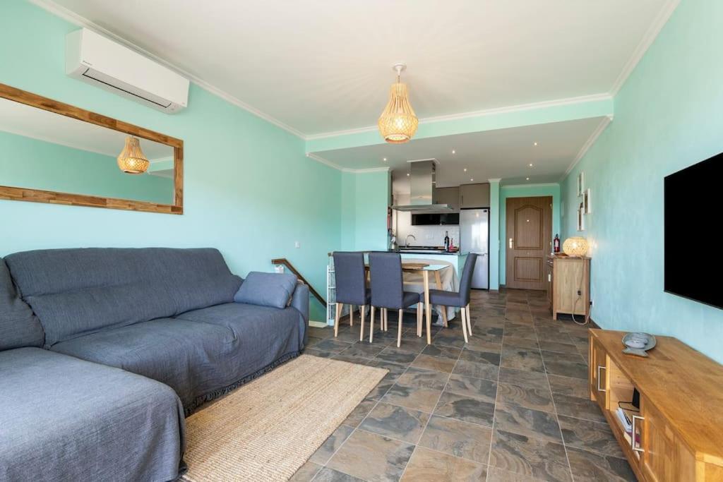 New Beach Flat With Top View - 3 Min To Sea In Luz Exteriör bild