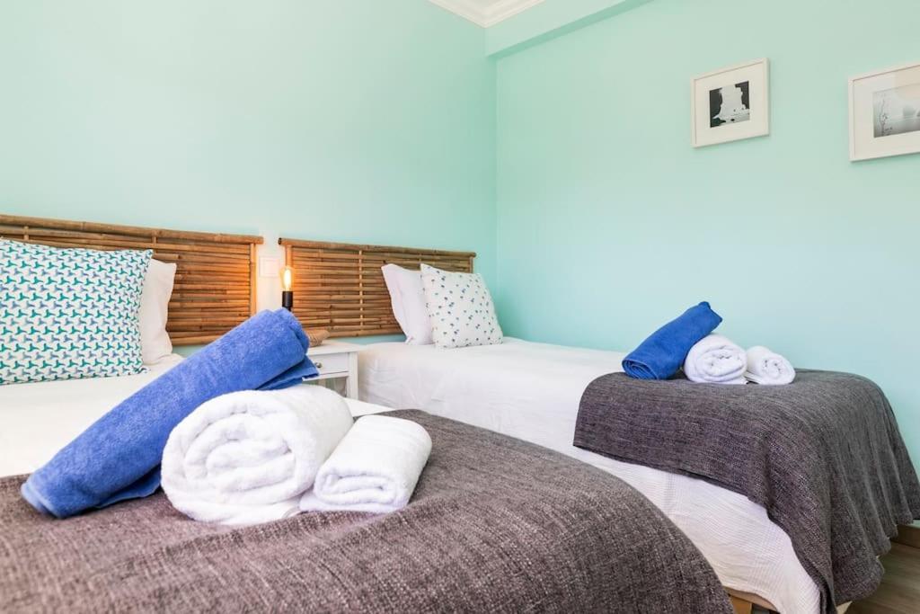 New Beach Flat With Top View - 3 Min To Sea In Luz Exteriör bild